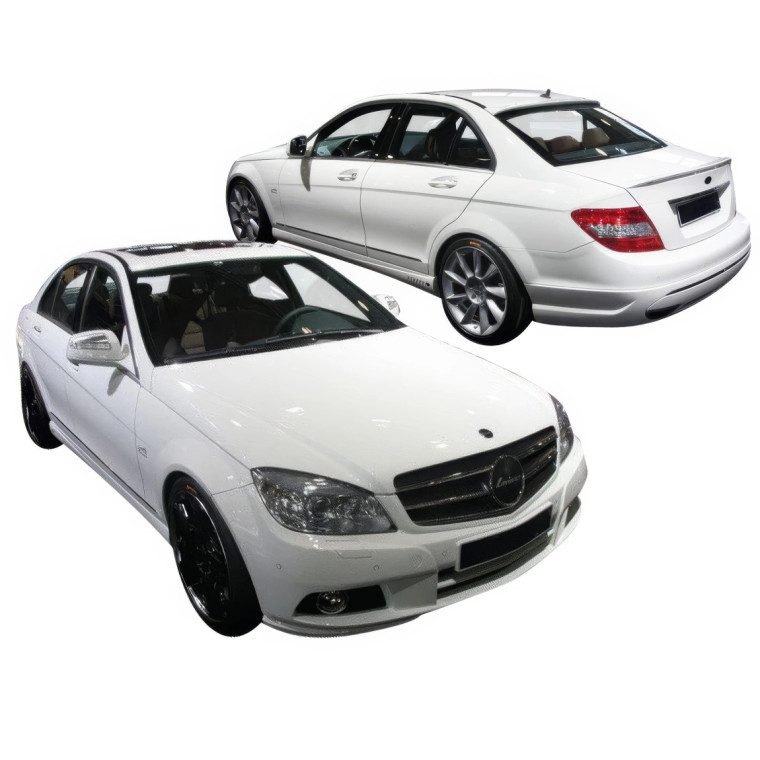 ModeloDrive FRP LORI Body Kit > Mercedes-Benz C-Class (W204) 2008-2011 > 4-Door Sedan - image 1