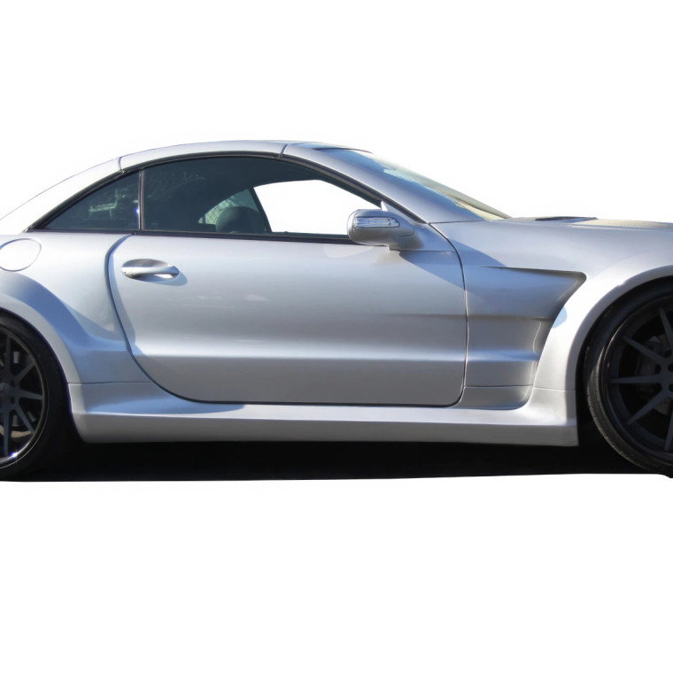 2003-2012 Mercedes SL Class R230 AF-Signature 1 Series Wide Body Conversion Side Skirts ( GFK ) - 2 Piece - image 1