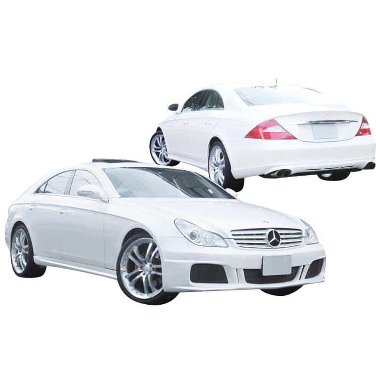 FRP BRAB Body Kit 4pc > Mercedes-Benz CLS-Class (W219) 2006-2008 - image 1