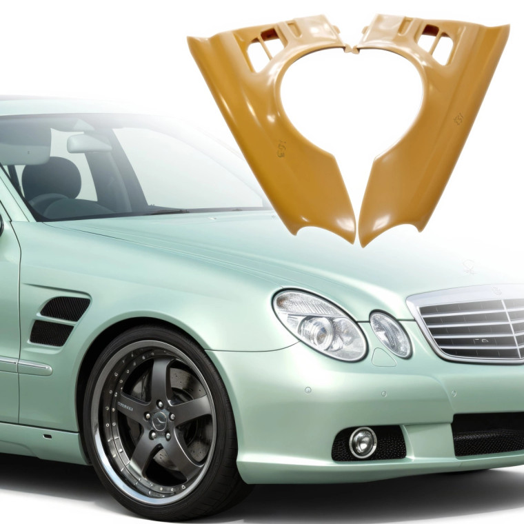 FRP LORI Fenders (front) > Mercedes-Benz E-Class (W211) 2003-2009 - image 1