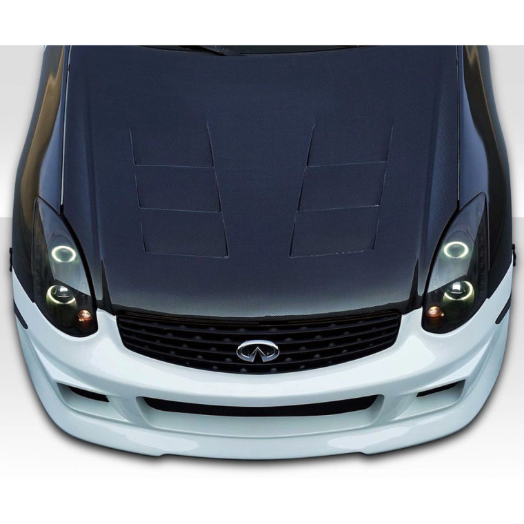 2003-2007 Infiniti G Coupe G35 Duraflex Type G Front Bumper - 1 Piece - image 1