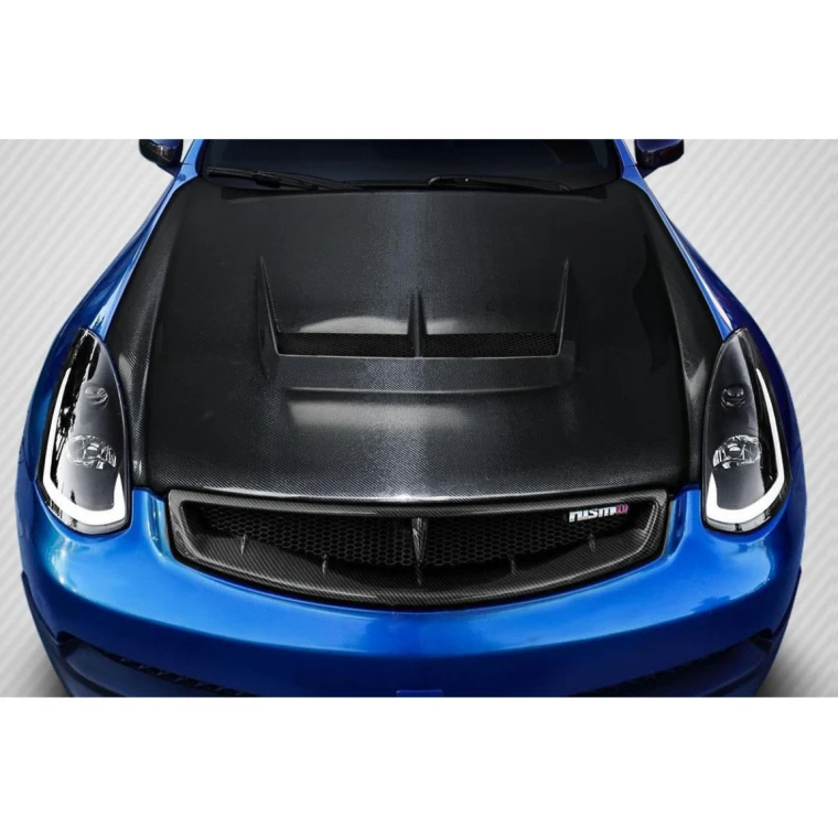 2003-2007 Infiniti G Coupe Type J Carbon Fiber Hood - image 1