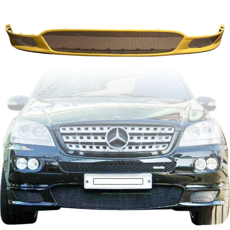 FRP BRAB Front Lip Valance > Mercedes-Benz M-Class (W164) 2006-2008 - image 1