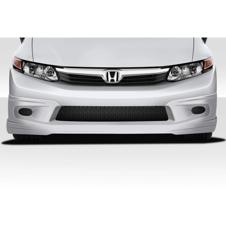 2012-2012 Honda Civic 4DR Type M Front Lip Spoiler - 1 Piece - image 1