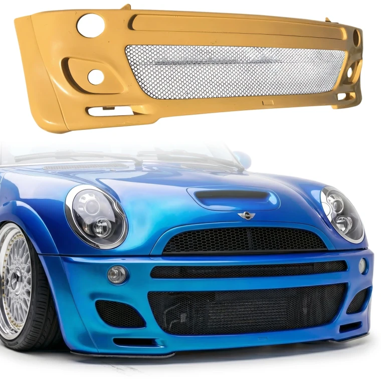 FRP LUMM Front Bumper > Mini Cooper 2002-2006 - image 1