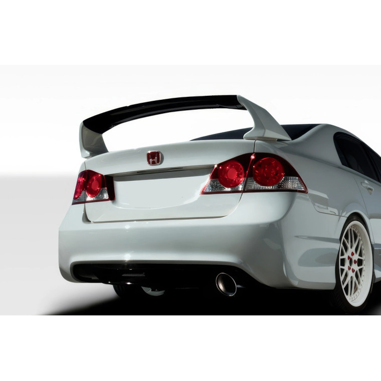 2006-2011 Honda Civic 4DR JDM Type R Conversion Rear Bumper - 2 Piece - image 1