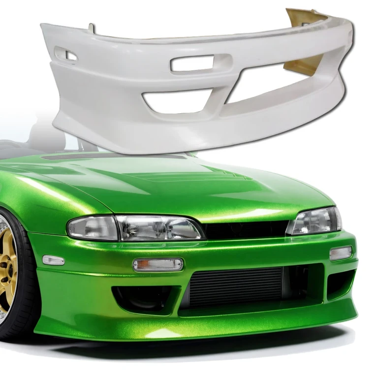 FRP DMA t3 Front Bumper > Nissan 240SX (S14) 1995-1996 - image 1