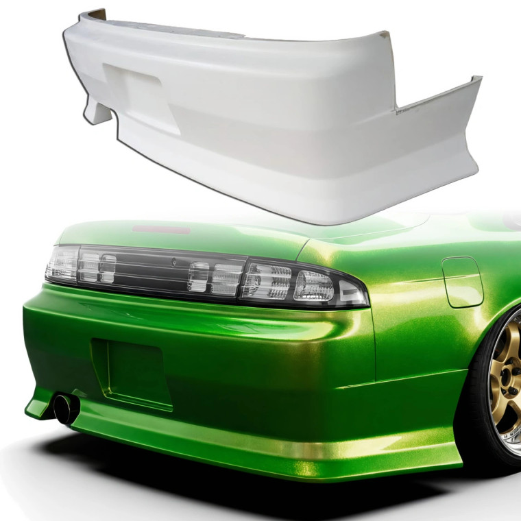 FRP DMA t3 Rear Bumper > Nissan 240SX (S14) 1995 - 1998 - image 1