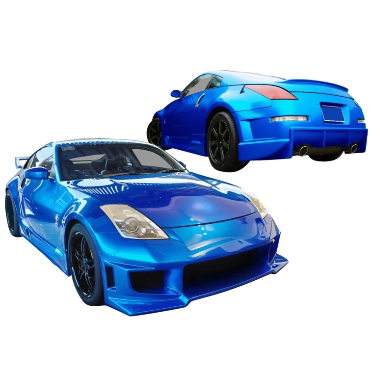 FRP BOME v1 Body Kit 4pc > Nissan 350Z (Z33) 2003-2008 - image 1