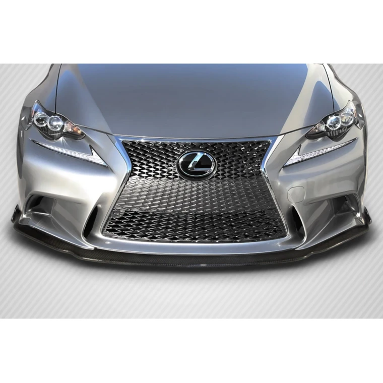 2014-2016 Lexus IS Series IS350 IS250 AM Design Front Lip Spoiler - 1 Piece ( F Sport Models only) - image 1