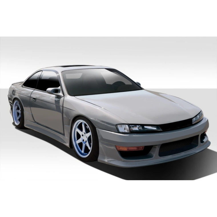 1997-1998 Nissan 240SX S14 Duraflex V-Speed Wide Body Kit  (+35mm) - 8 Piece - image 1