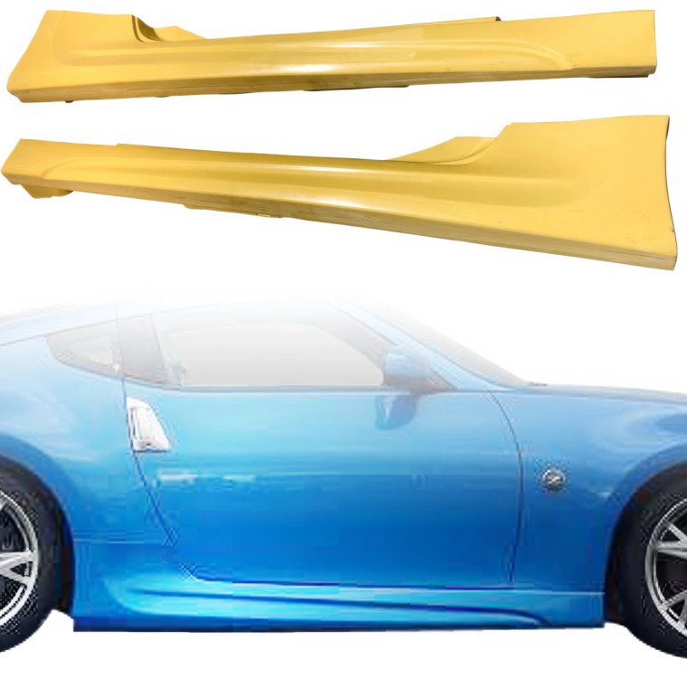 ModeloDrive FRP AMU Side Skirts > Nissan 370Z (Z34) 2009-2020 - image 1