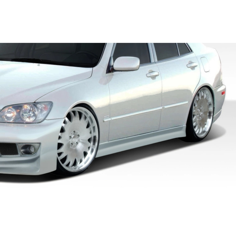 2000-2005 Lexus IS Series IS300 Duraflex V-Speed 2 Side Skirts Rocker Panels - 2 Piece - image 1