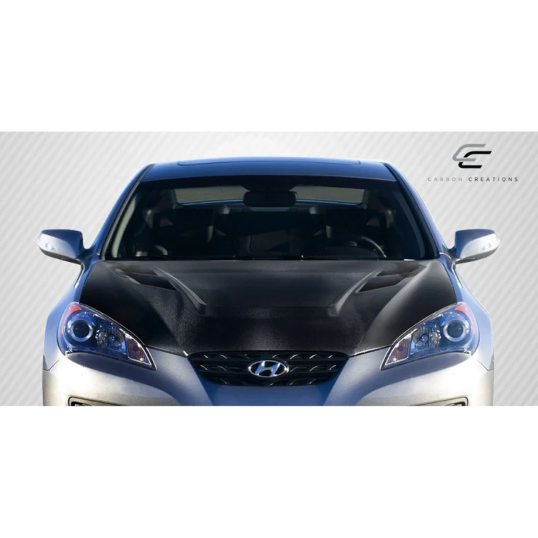 2010-2012 Hyundai Genesis Coupe 2DR Vader Hood - 1 Piece - image 1
