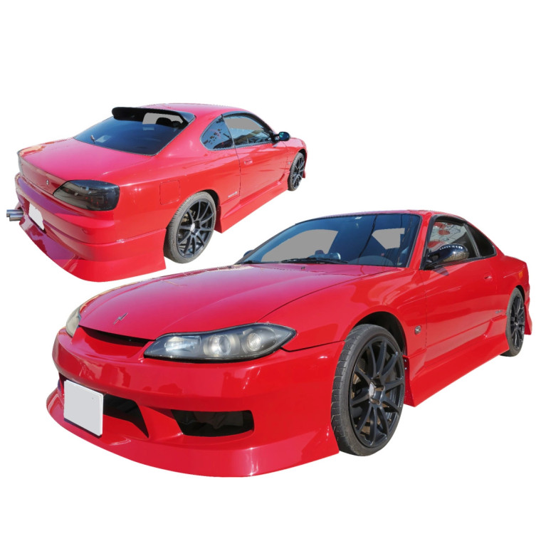 FRP URA Body Kit 4pc > Nissan Silvia (S15) 1999-2002 - image 1