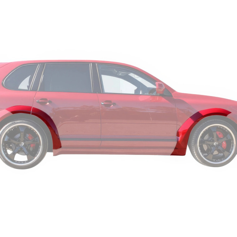 FRP TART Fender Flares (front and rear) 6pc > Porsche Cayenne (957) 2008-2010 - image 1