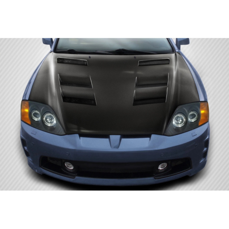 2003-2006 Hyundai Tiburon Carbon Creations DriTech AM-S Hood - 1 Piece - image 1