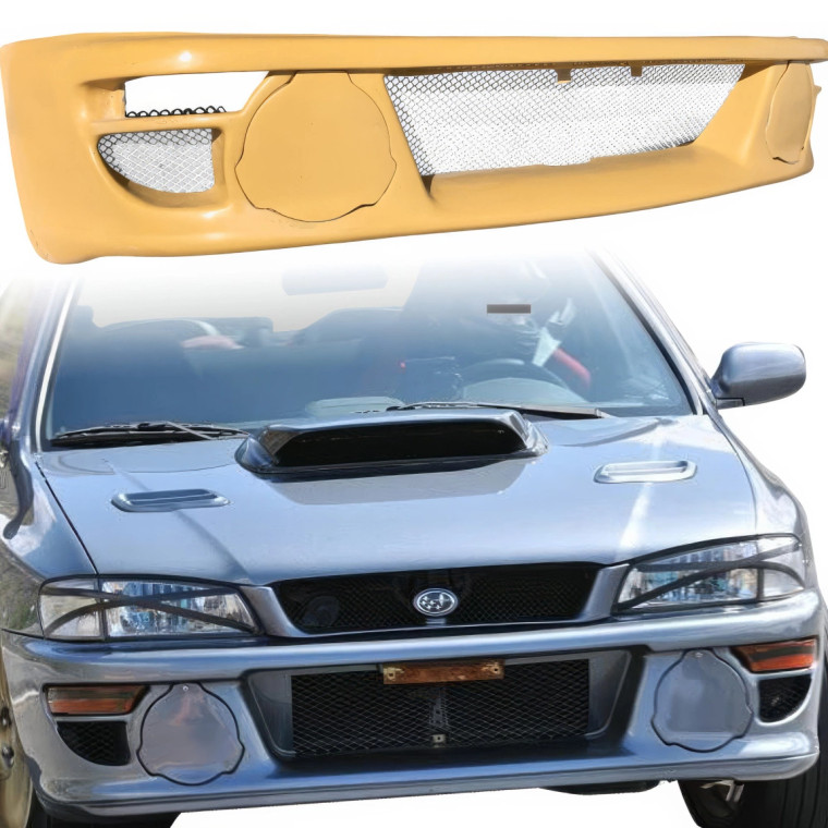 ModeloDrive FRP 22B WR Front Bumper /w Covers > Subaru Impreza (GC8) 1993-2001 > 2/4/5dr - image 1
