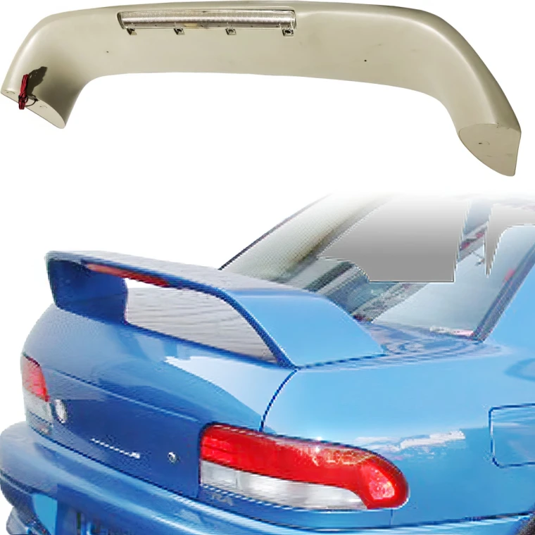 FRP STi V4 Rear Spoiler Wing > Subaru Impreza (GC8) 1998-2001 > 2/4dr - image 1