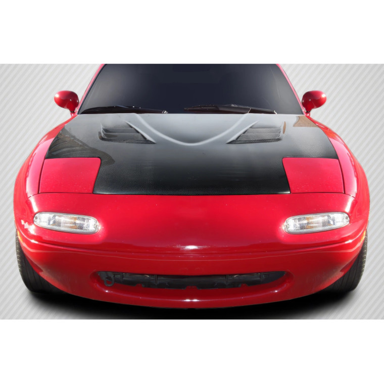 1990-1997 Mazda Miata DriTech Venom Hood - 1 Piece - image 1