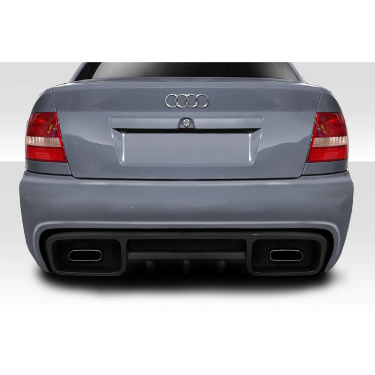 1996-2001 Audi A4 S4 B5 4DR Version 2 Rear Bumper - 1 Piece - image 1