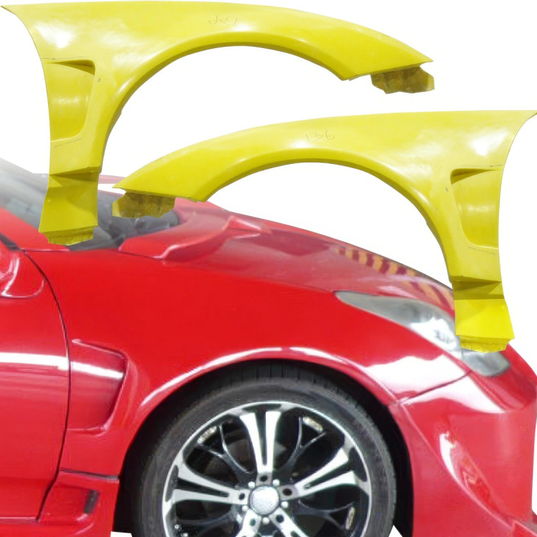 FRP AP-BR Wide Body Fenders (front) > Toyota Celica (ZZT231) 2000-2005 - image 1