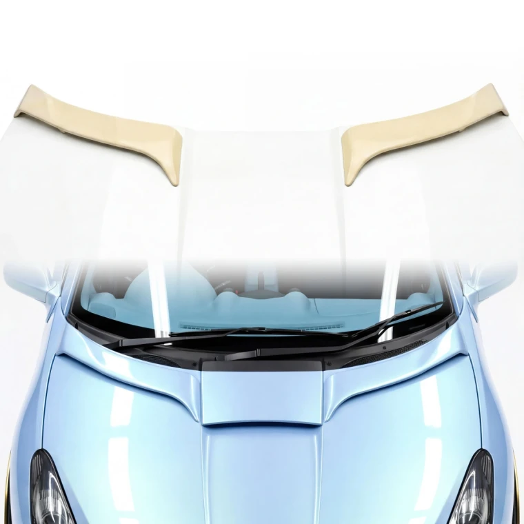 FRP TRDE Hood Rear Cowl Fin > Toyota Celica (ZZT231) 2000-2005 - image 1