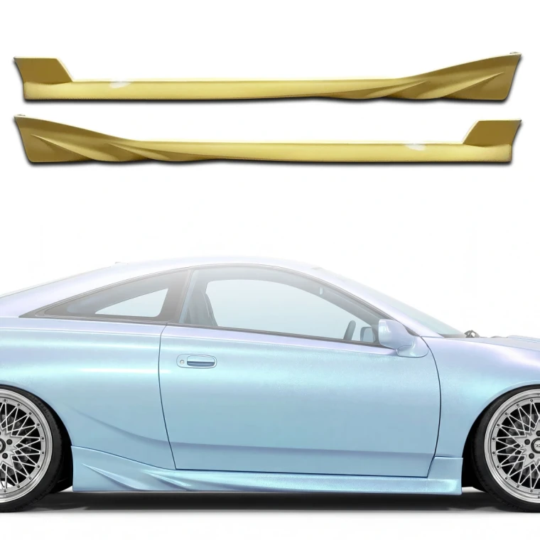 FRP TRDE Side Skirts > Toyota Celica (ZZT231) 2000-2005 - image 1