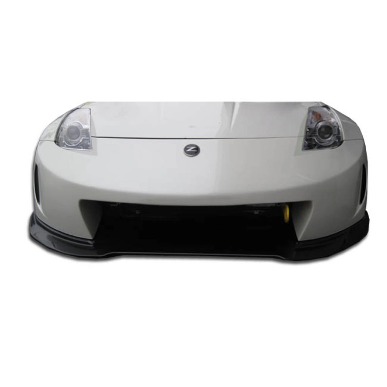 2003-2008 Nissan 350Z Z33 AM-S Wide Body Front Under Spoiler Air Dam Lip Splitter - 1 Piece (S) - image 1