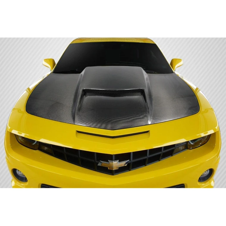 2010-2015 Chevrolet Camaro Viper Carbon Fiber Hood - image 1
