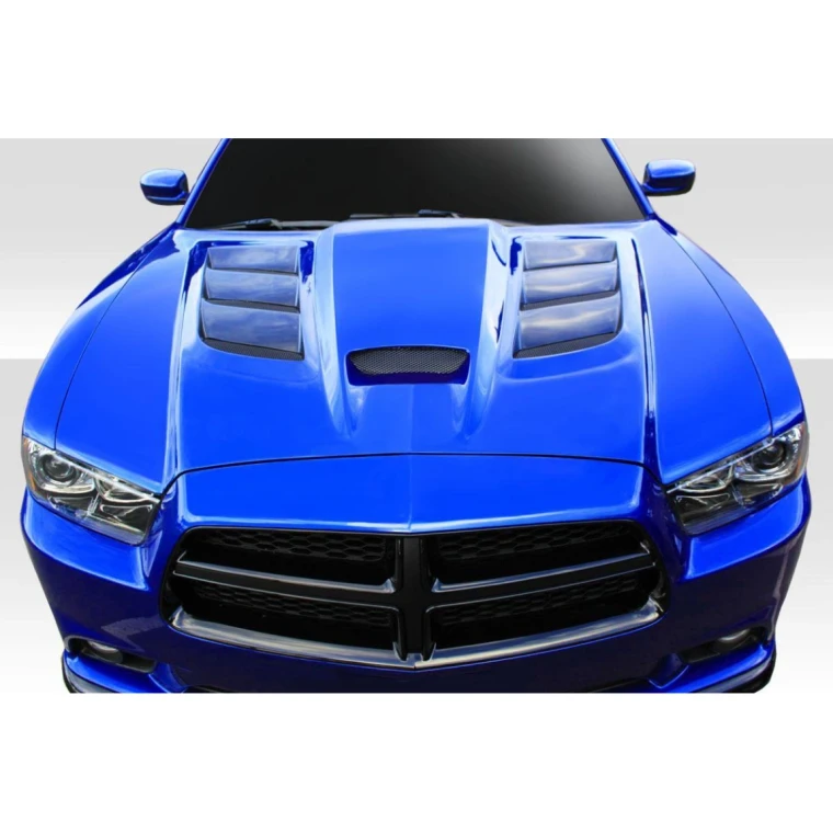 2011-2014 Dodge Charger Viper Look Hood - image 1