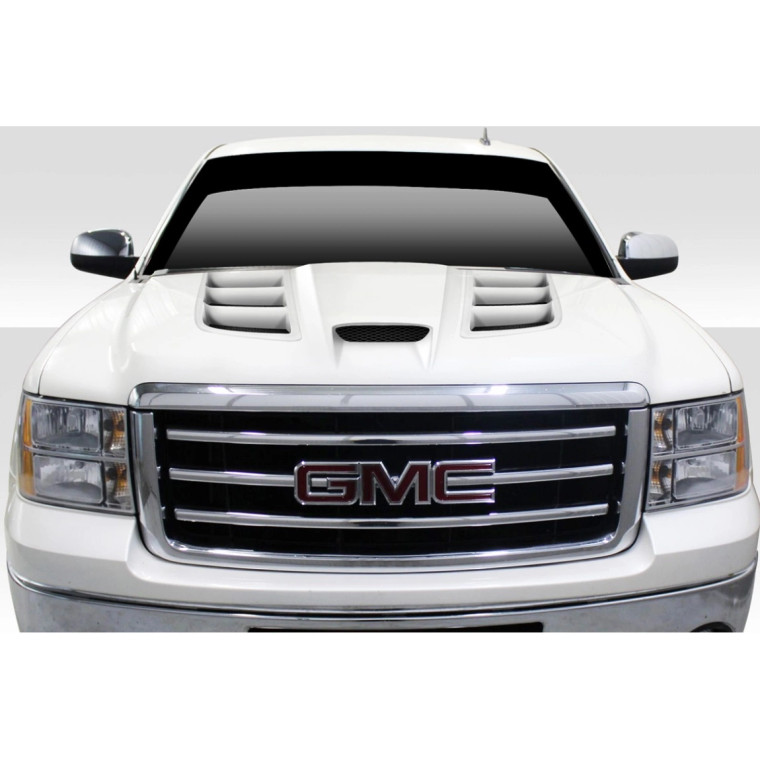 2007-2013 GMC Sierra 1500 2007-2010 Sierra 2500 Duraflex Viper Look Hood - 1 Piece - image 1