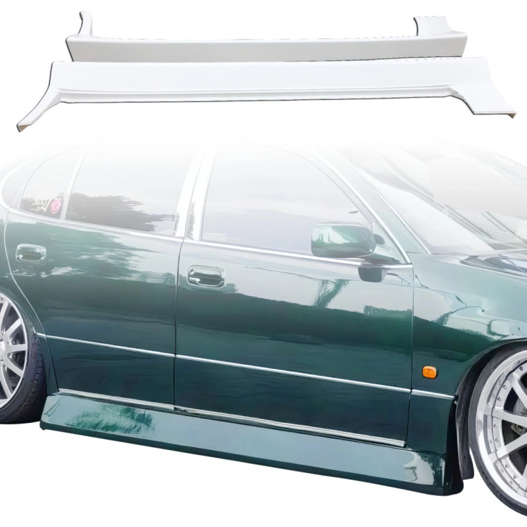 ModeloDrive FRP BSPO Side Skirts > Lexus GS300 1998-2005 - image 1