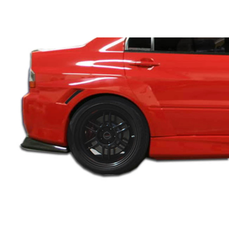 2003-2006 Mitsubishi Lancer Evolution 8 9 Duraflex VT-X Wide Body Rear Fender Flares - 4 Piece - image 1