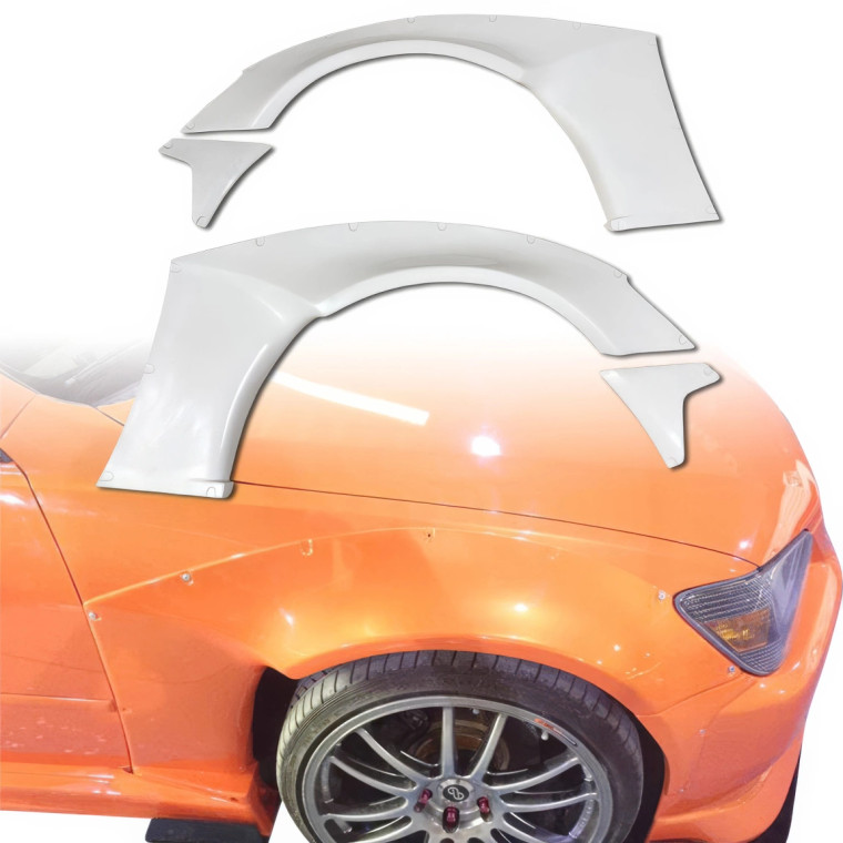 ModeloDrive FRP MSV Wide Body 40mm Fender Flares (front) 4pc > Lexus IS300 2000-2005> 4dr - image 1