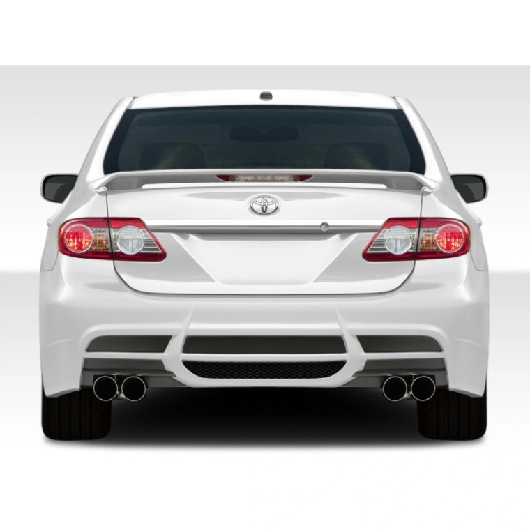2011-2013 Toyota Corolla W-1 Rear Bumper - 1 Piece - image 1