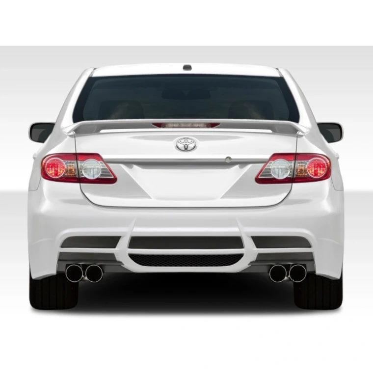 2011-2013 Toyota Corolla W-1 Rear Bumper - 1 Piece - image 1