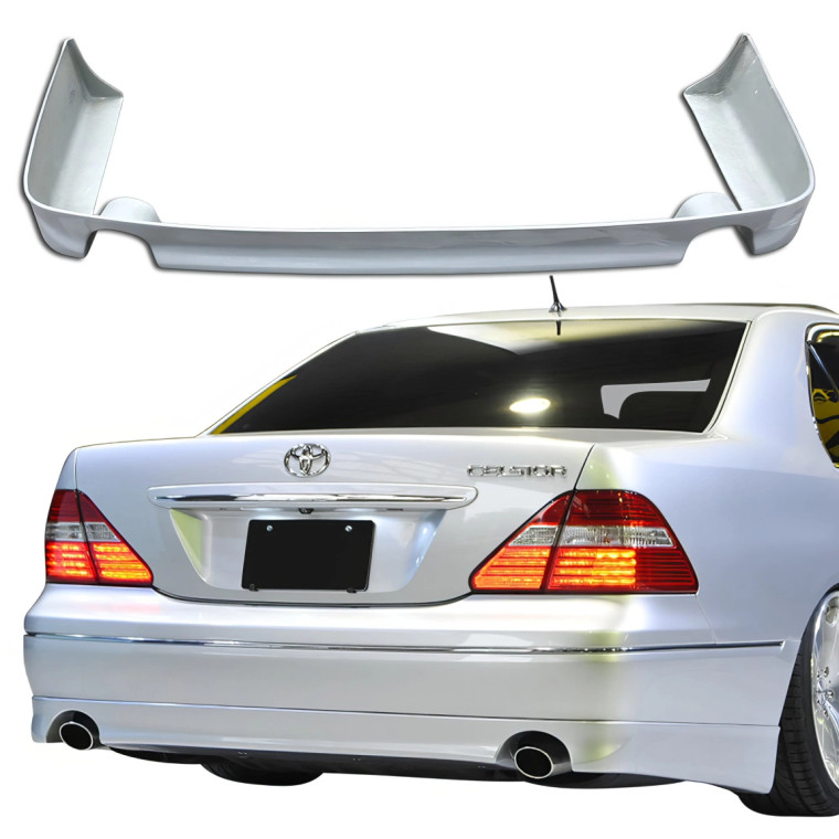 ModeloDrive FRP WAL Rear Lip Valance > Lexus LS430 (UCF31) 2004-2006 - image 1