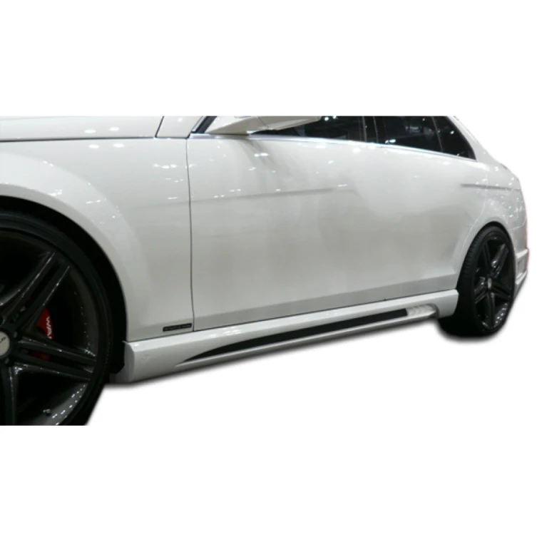 2008-2014 Mercedes C Class W204 W-1 Side Skirts Rocker Panels - 2 Piece - image 1