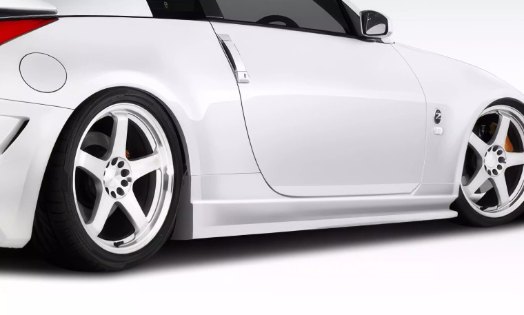 2003-2008 Nissan 350Z Z33 Duraflex AM-S GT Side Skirts Rocker Panels - 2 Piece - image 1