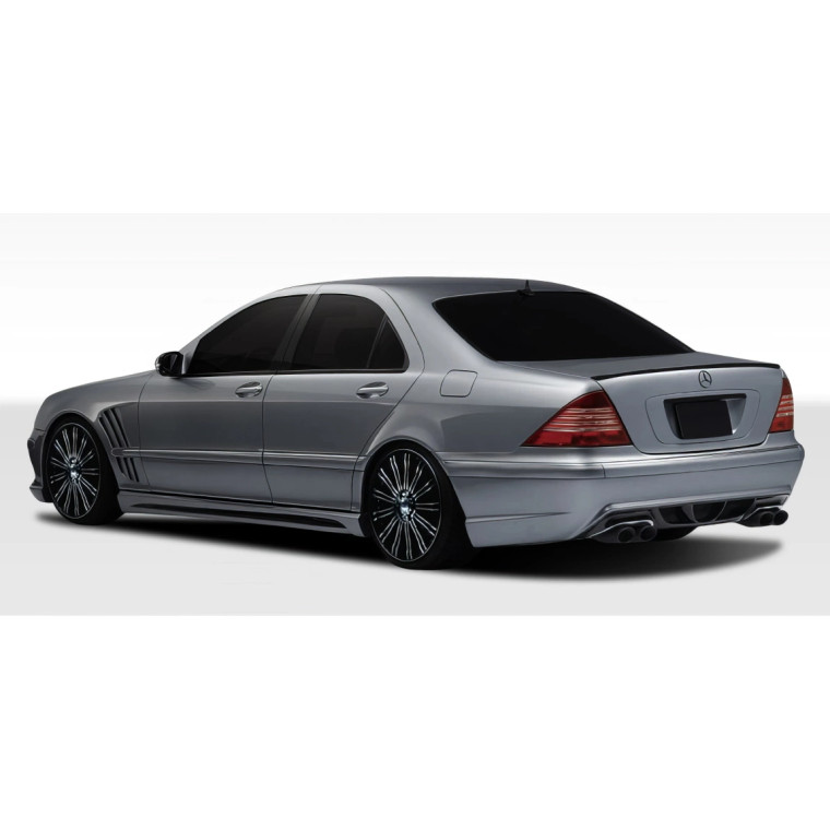 2000-2006 Mercedes S Class W220 W-2 Rear Bumper - 1 Piece - image 1