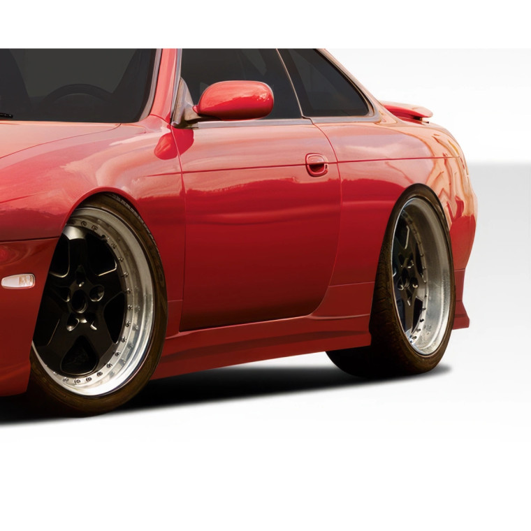 1995-1998 Nissan 240SX S14 WX-9 Side Skirts Rocker Panels - 2 Piece - image 1