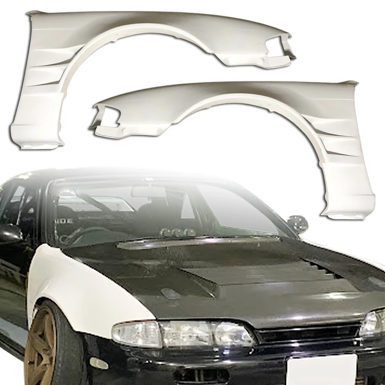 FRP ORI t3 50mm Fenders (front) > Nissan 240SX (S14) 1995-1996 - image 1