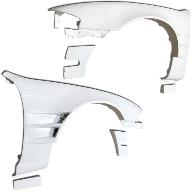 FRP ORI t4 75mm Wide Body Fenders (front) 6pc > Nissan 240SX (S14) 1995-1996 - image 1