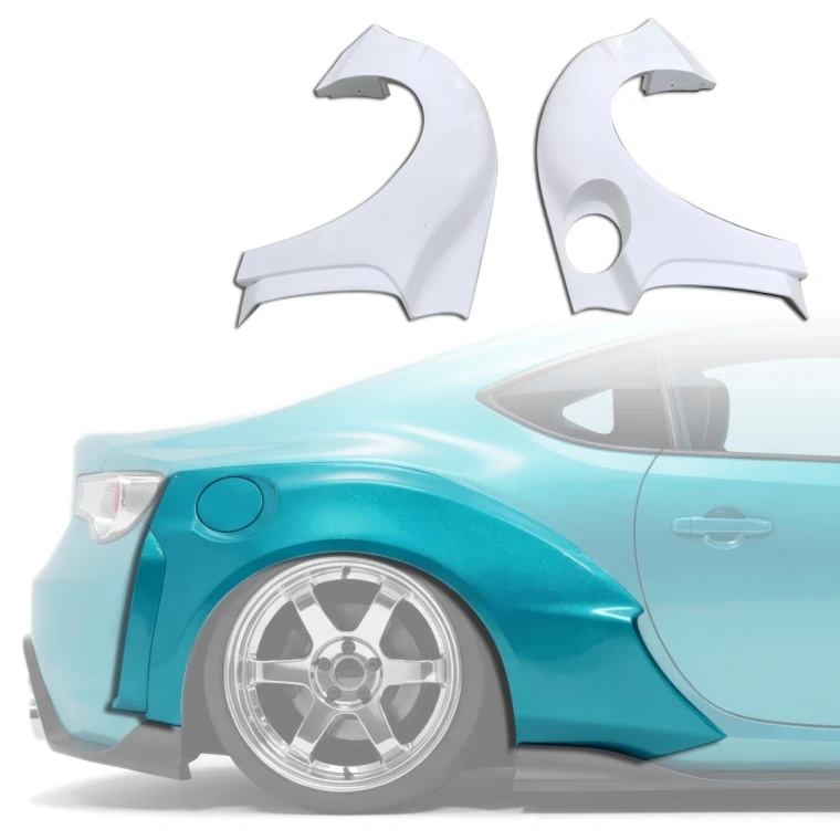 FRP ARTI Wide Body Fenders (rear) > Scion FR-S 2013-2018 - image 1