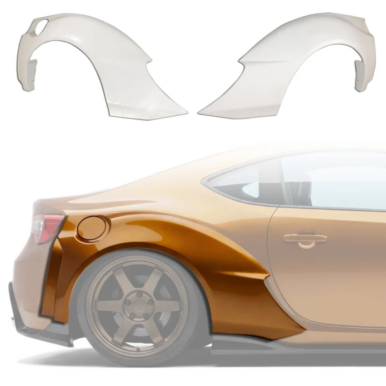 FRP ARTI Wide Body Fenders (rear) > Subaru BRZ 2013-2020 - image 1