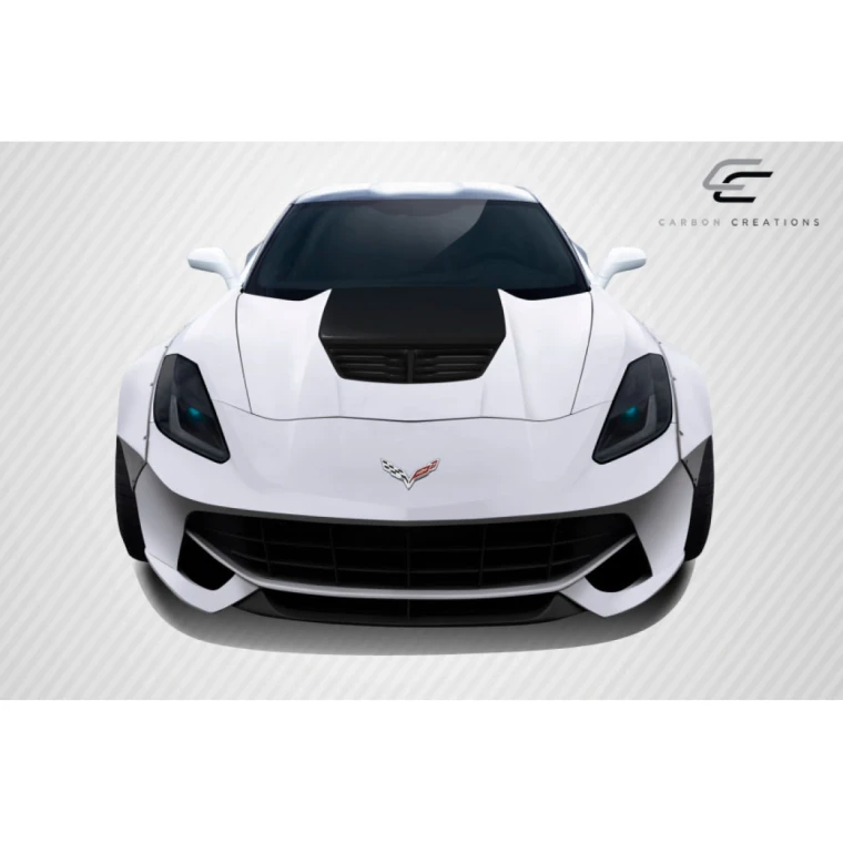 2014-2019 Chevrolet Corvette C7 DriTech Z06 Look Hood- 1 Piece - image 2