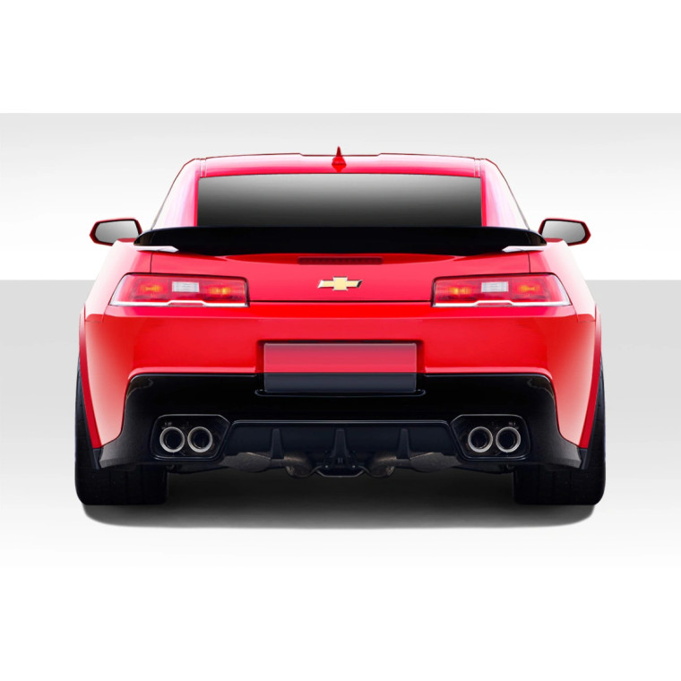 2014-2015 Chevrolet Camaro Z28 Look Rear Bumper - 1 Piece - image 1