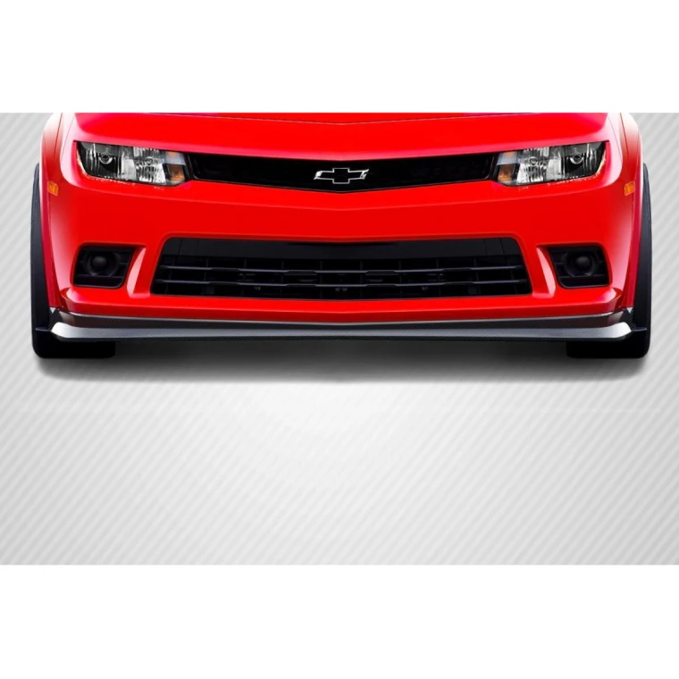 2014-2015 Chevrolet Camaro Z28 Look Carbon Fiber Front Lip - image 1