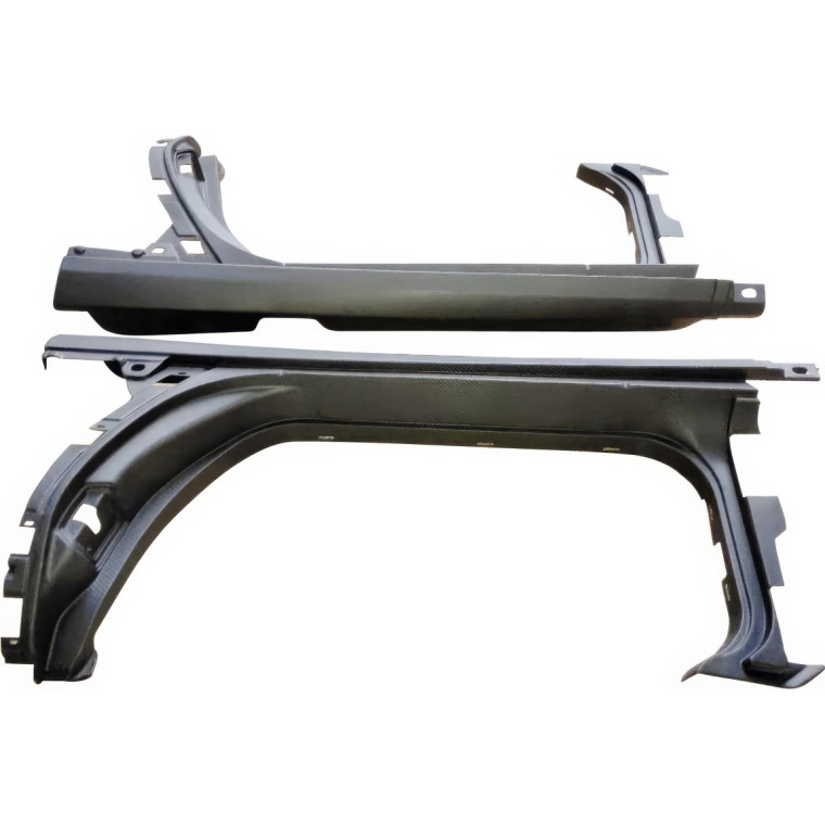 ModeloDrive Carbon Fiber OER Racing Door Frames > Chevrolet Corvette (C6) 2005-2013 - image 1